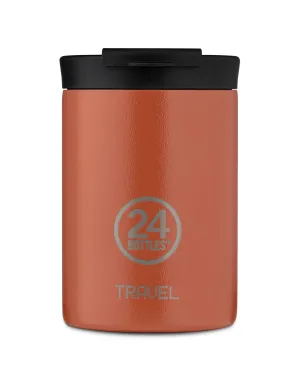 24 Bottles Travel Tumbler 350ml Sunset Orange