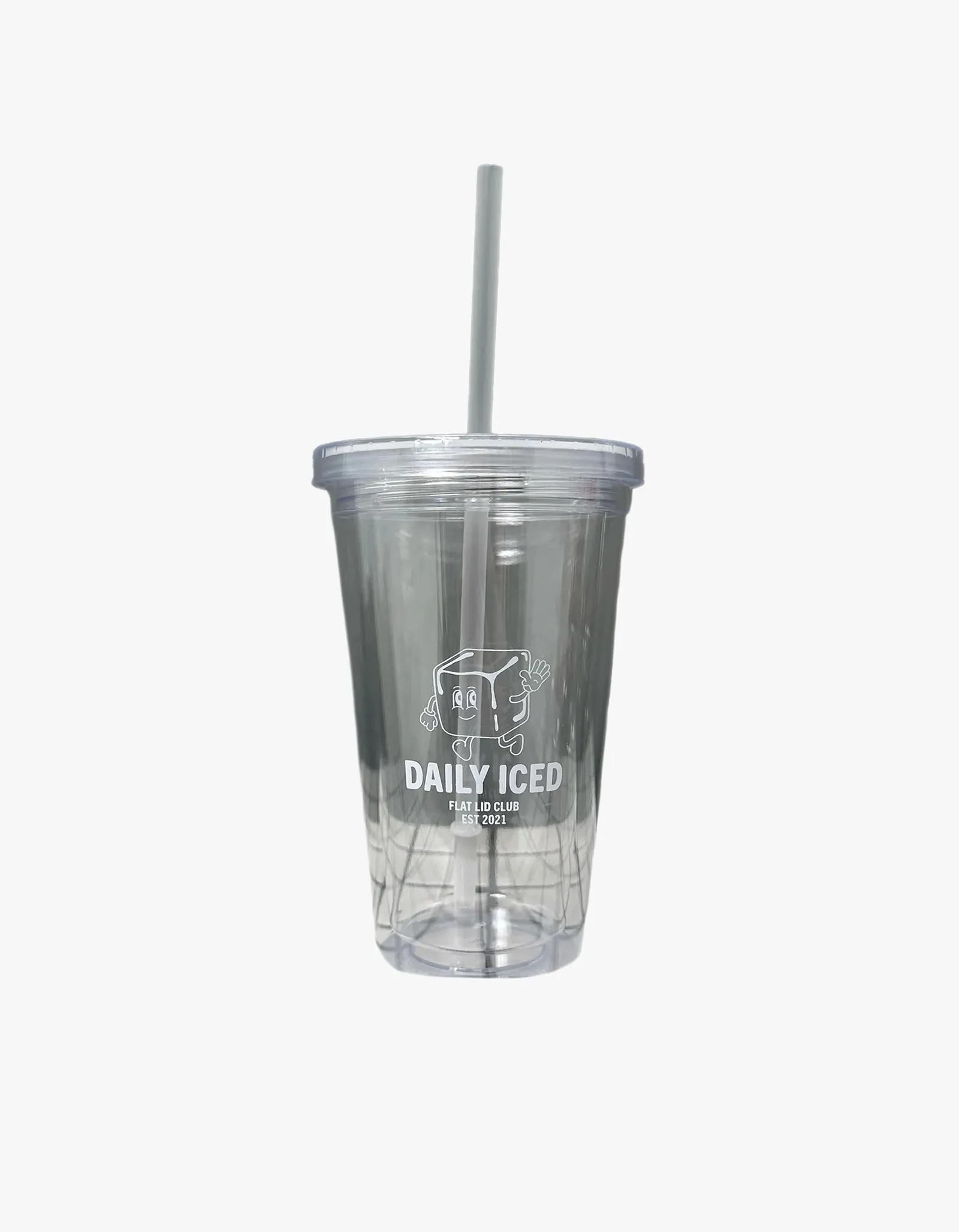 450ml Plastic Puddle Cup - Clear