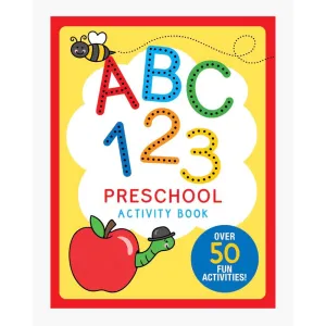 ABC 123 Preschool Activity Book