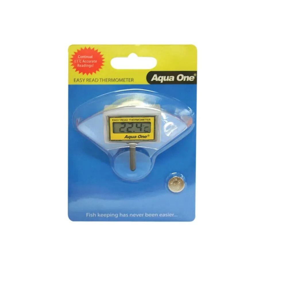 Aqua One Easy Read LCD Thermometer