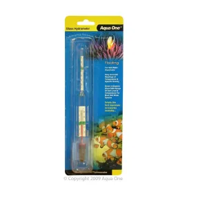 Aqua One Glass Hydrometer 2N1