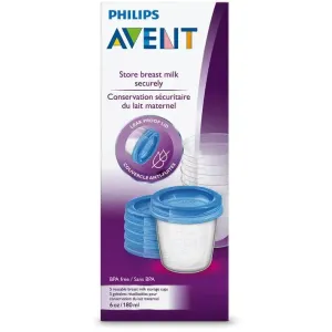 Avent Milk Storage Cups 180ml - Pack of 5