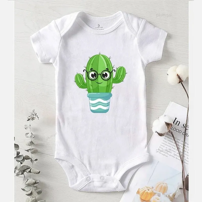 Baby Rompers cactus print