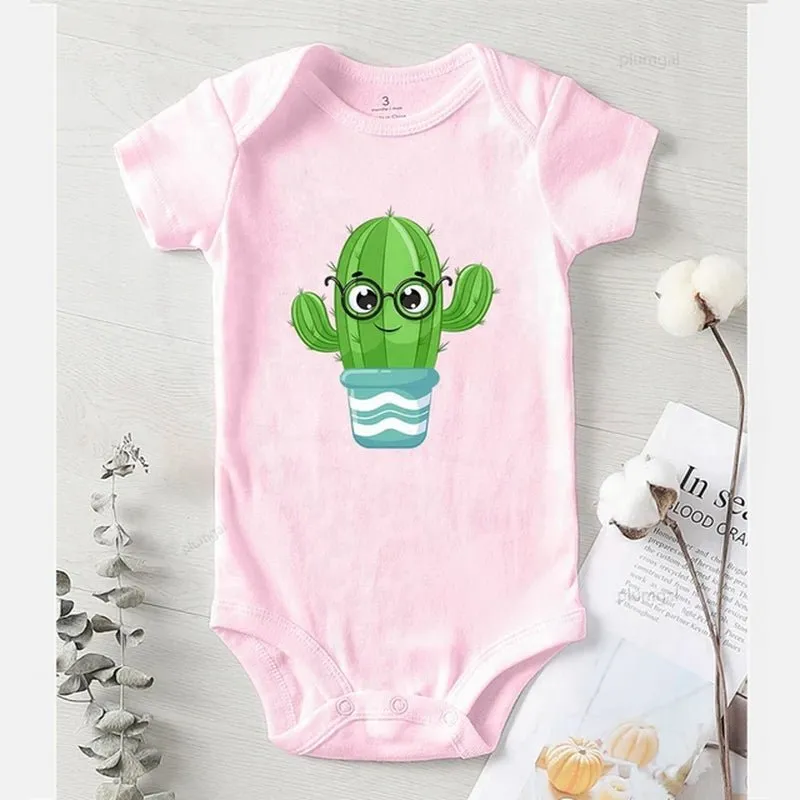 Baby Rompers cactus print