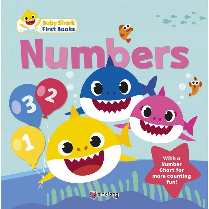 Baby Shark First Books: Numbers