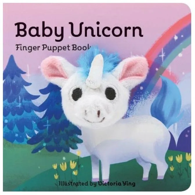 Baby Unicorn Finger Puppet Book