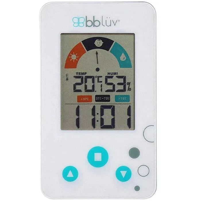 bbluv Igrö - 2-in-1 Digital Thermometer / Hygrometer for Baby’s Room