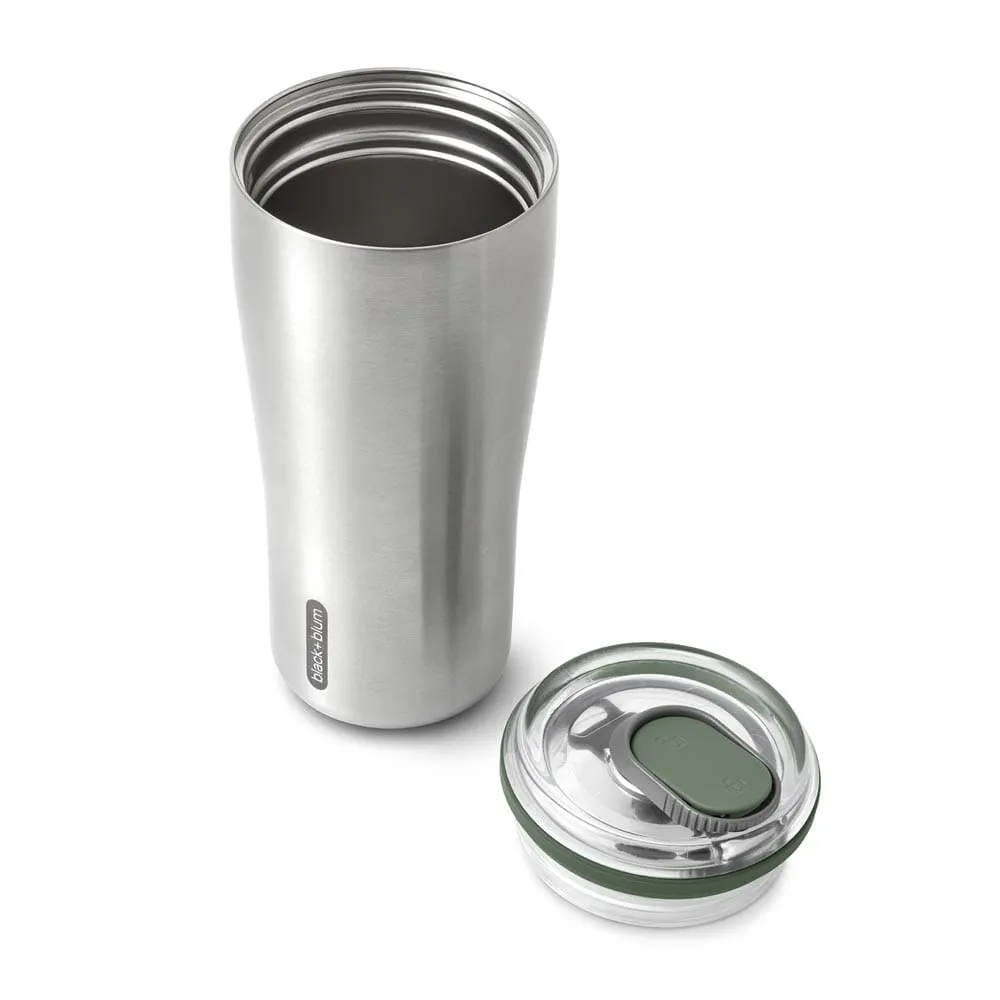 Black   Blum Stainless Steel Travel Tumbler