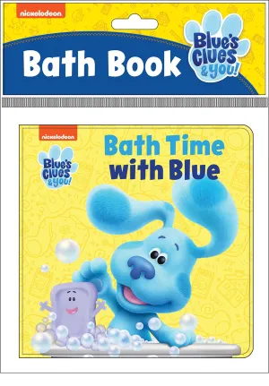 Blue's Clues & you! - Bath Time with Blue - Waterproof Bath Book / Bath Toy