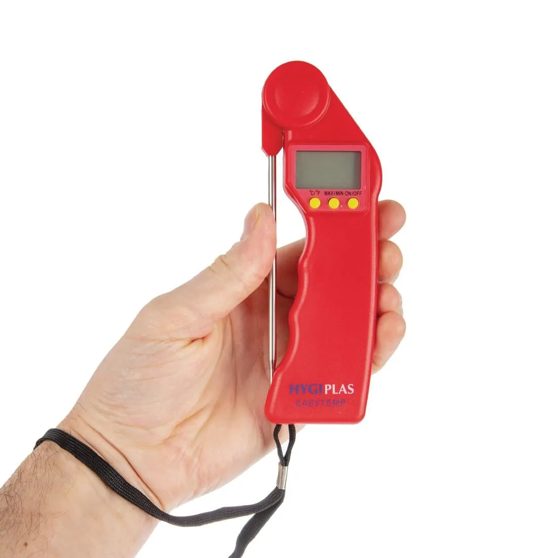 CF913 Hygiplas Easytemp Colour Coded Red Thermometer