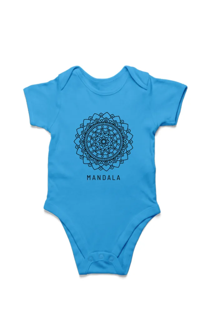 Charming Mandala Art Baby Rompers – Soft Comfort & Unique Style