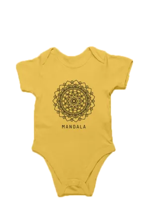 Charming Mandala Art Baby Rompers – Soft Comfort & Unique Style