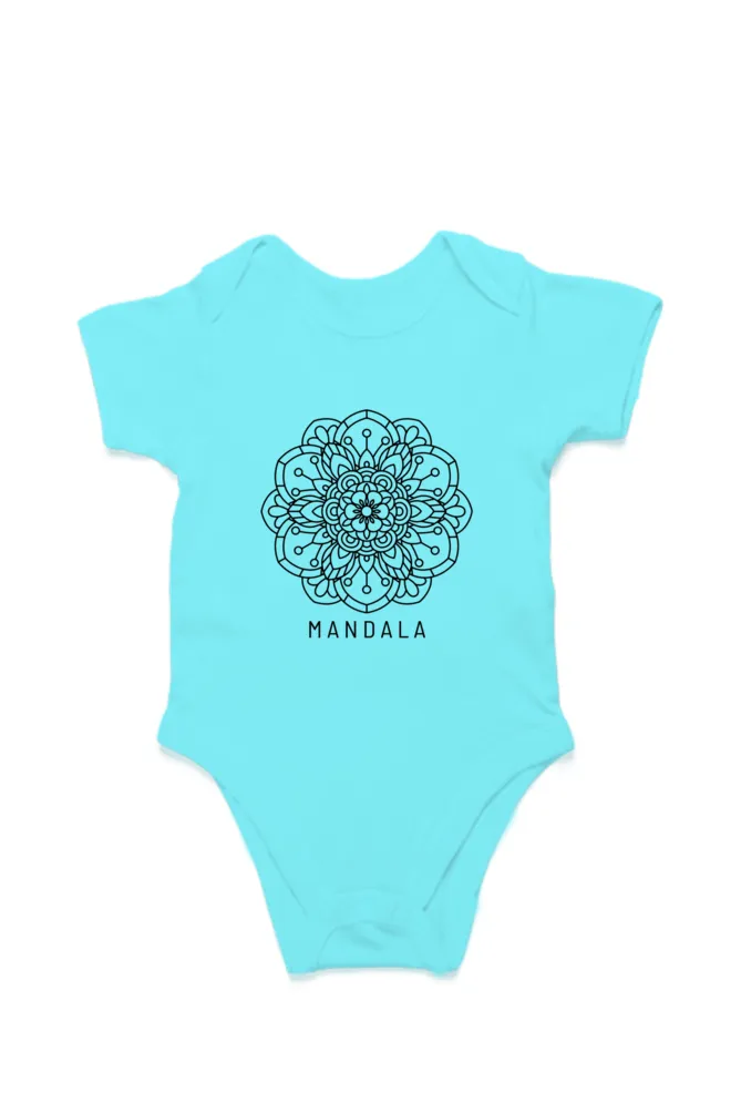 Charming Mandala Art Baby Rompers – Soft, Stylish & Comfortable