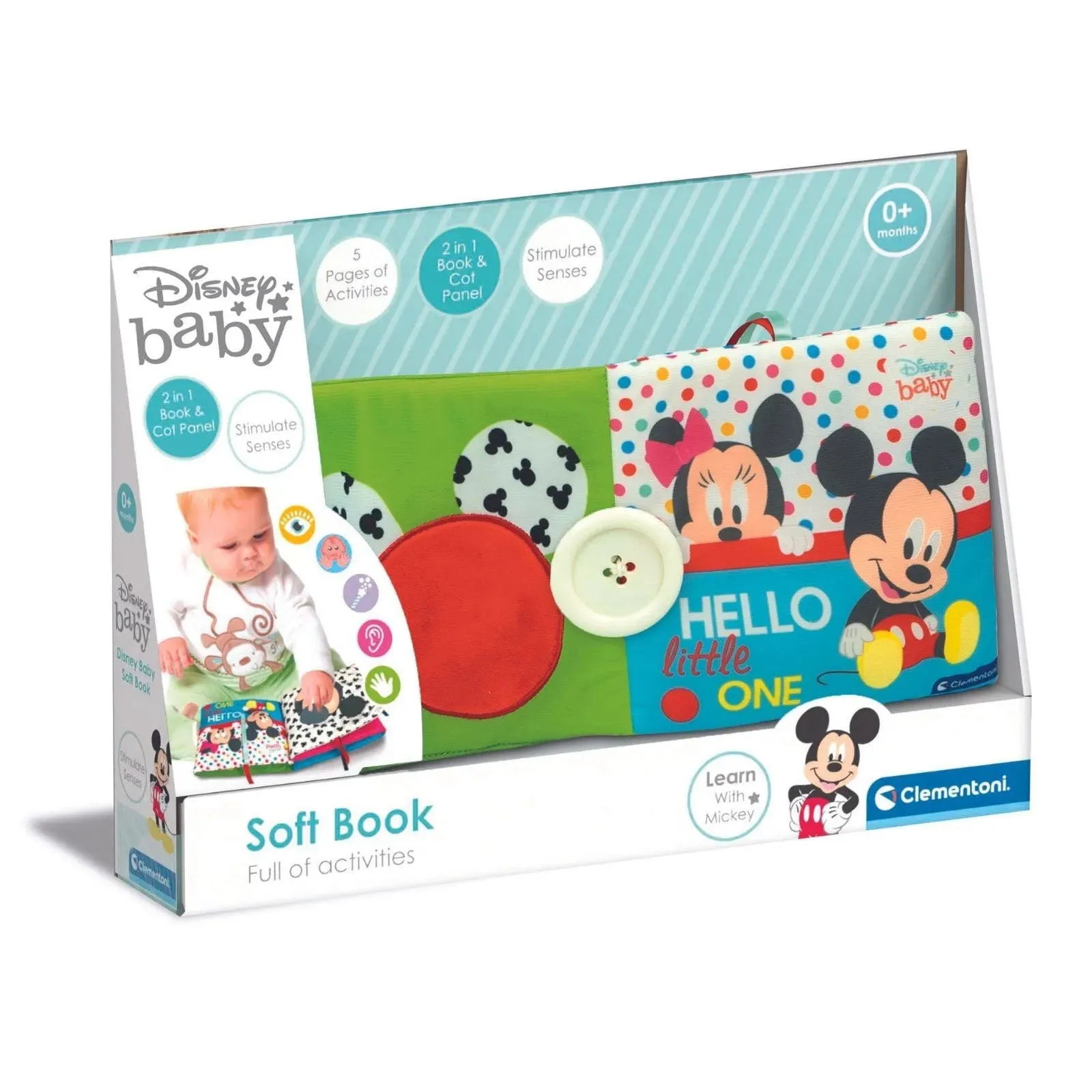 Clementoni Disney Baby Mickey Soft Book