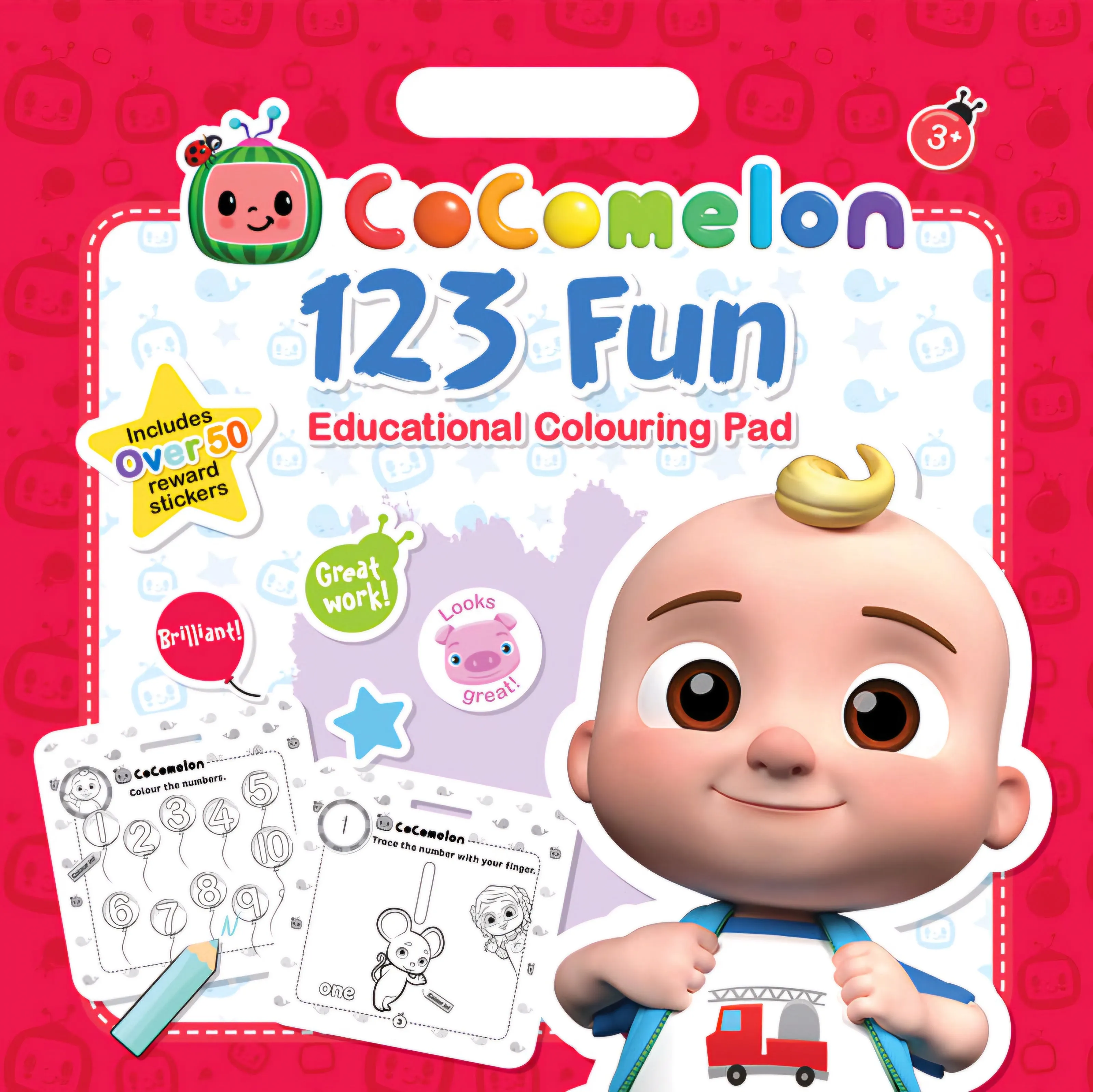 Cocomelon Colouring Pad - 123