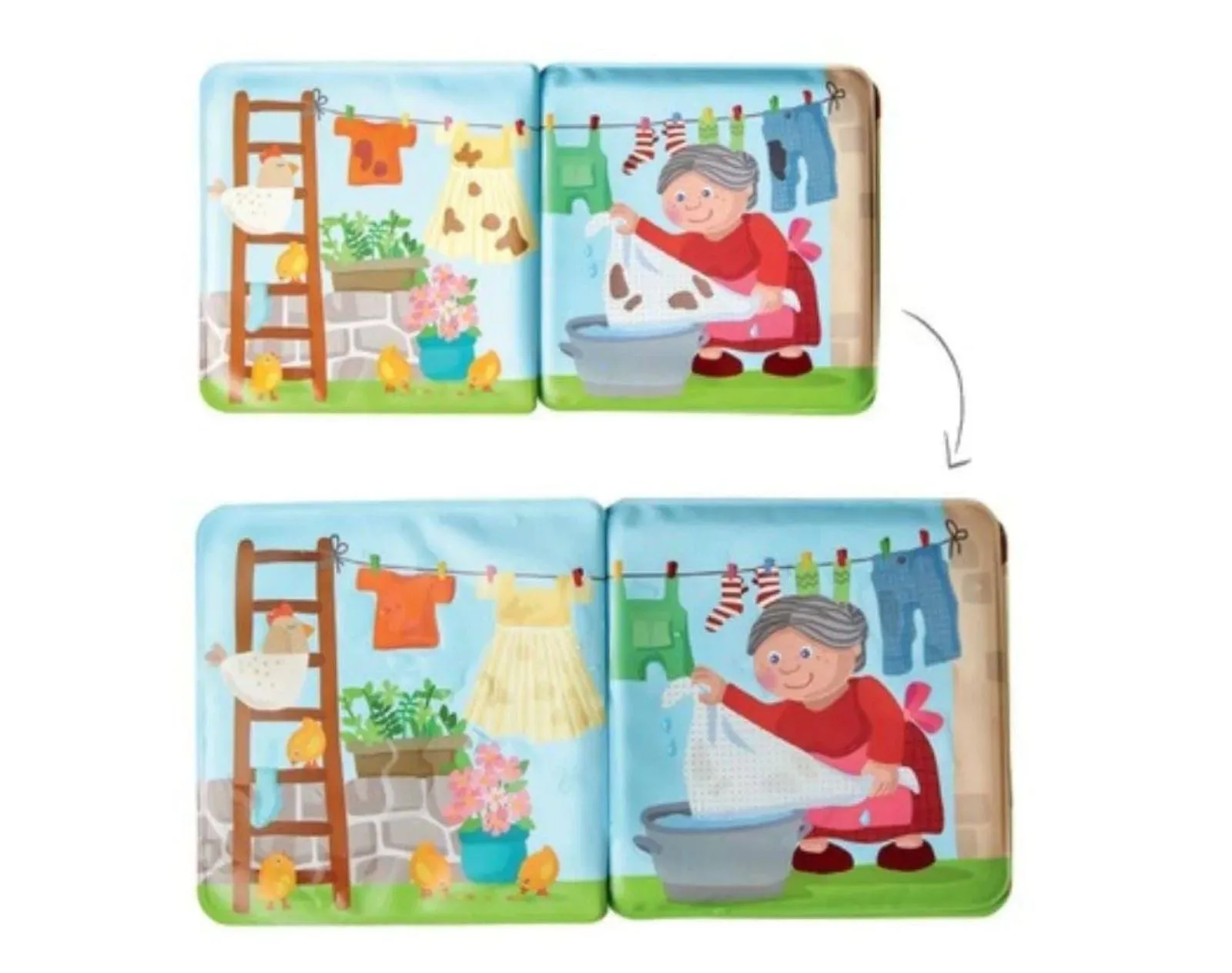 Color Changing Bath Book - Farm Animals