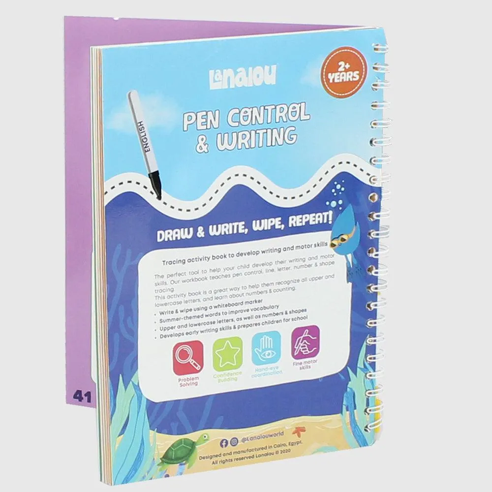 English - Pen Control & Writing Activity Book