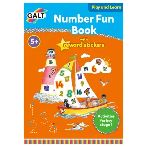 Galt Number Fun Book with Reward Stickers