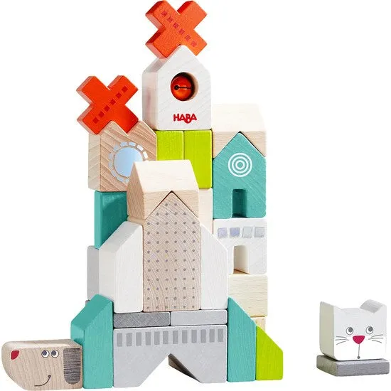 Haba Building Blocks Dog and Cat