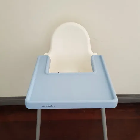 High Chair Tray Cover - Sky