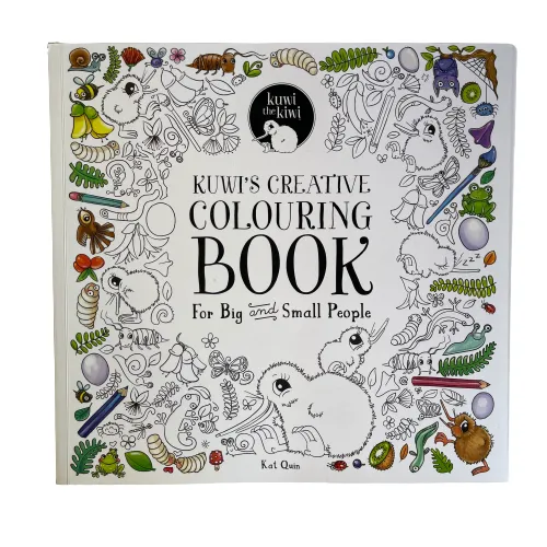 Kuwi's Creative Colouring Book