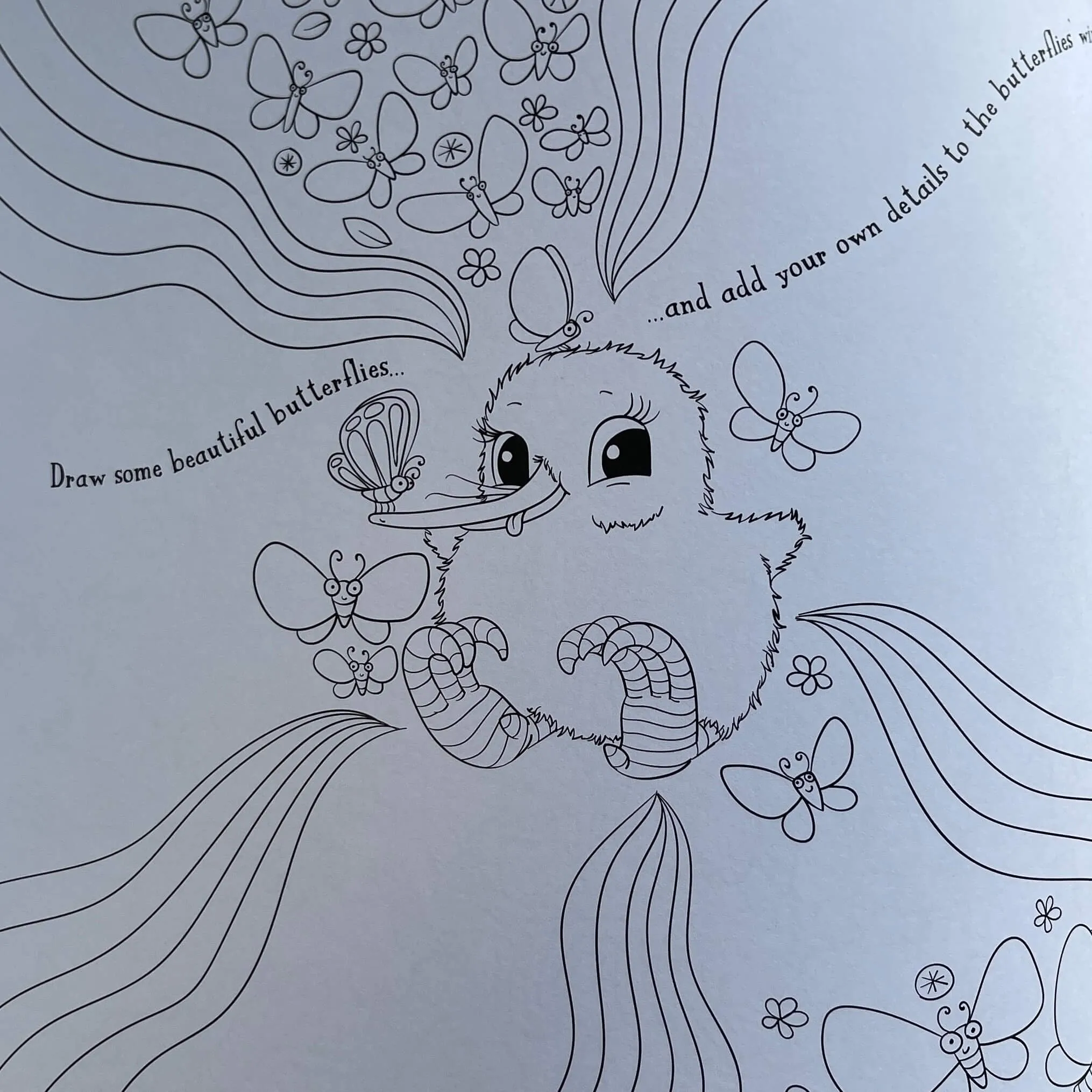 Kuwi's Creative Colouring Book