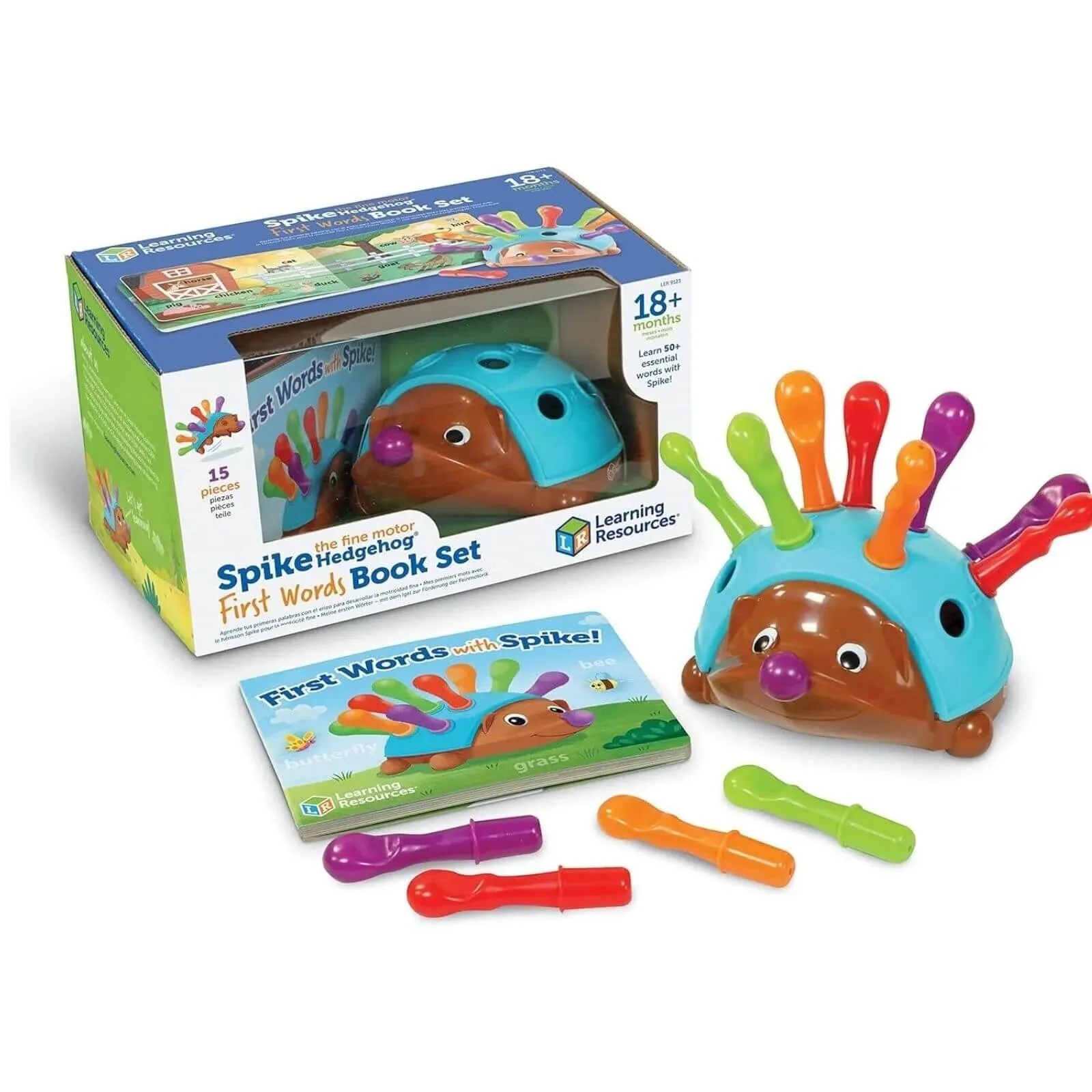 Learning Resources Spike the Fine Motor Hedgehog First Word