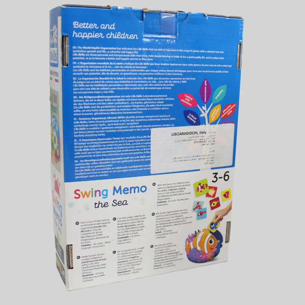 Life Skills Swing Memo Sea Board Game