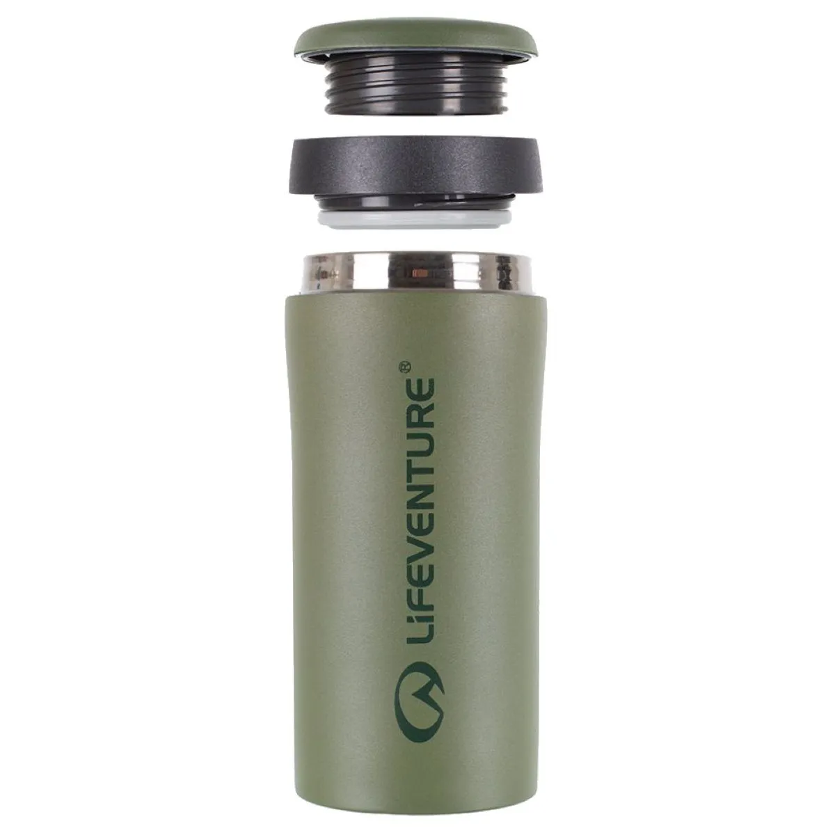 Lifeventure Thermal Mug 300ml Matt Khaki