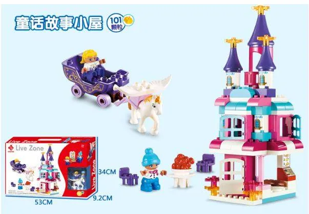 Live Zone Castle Building Blocks