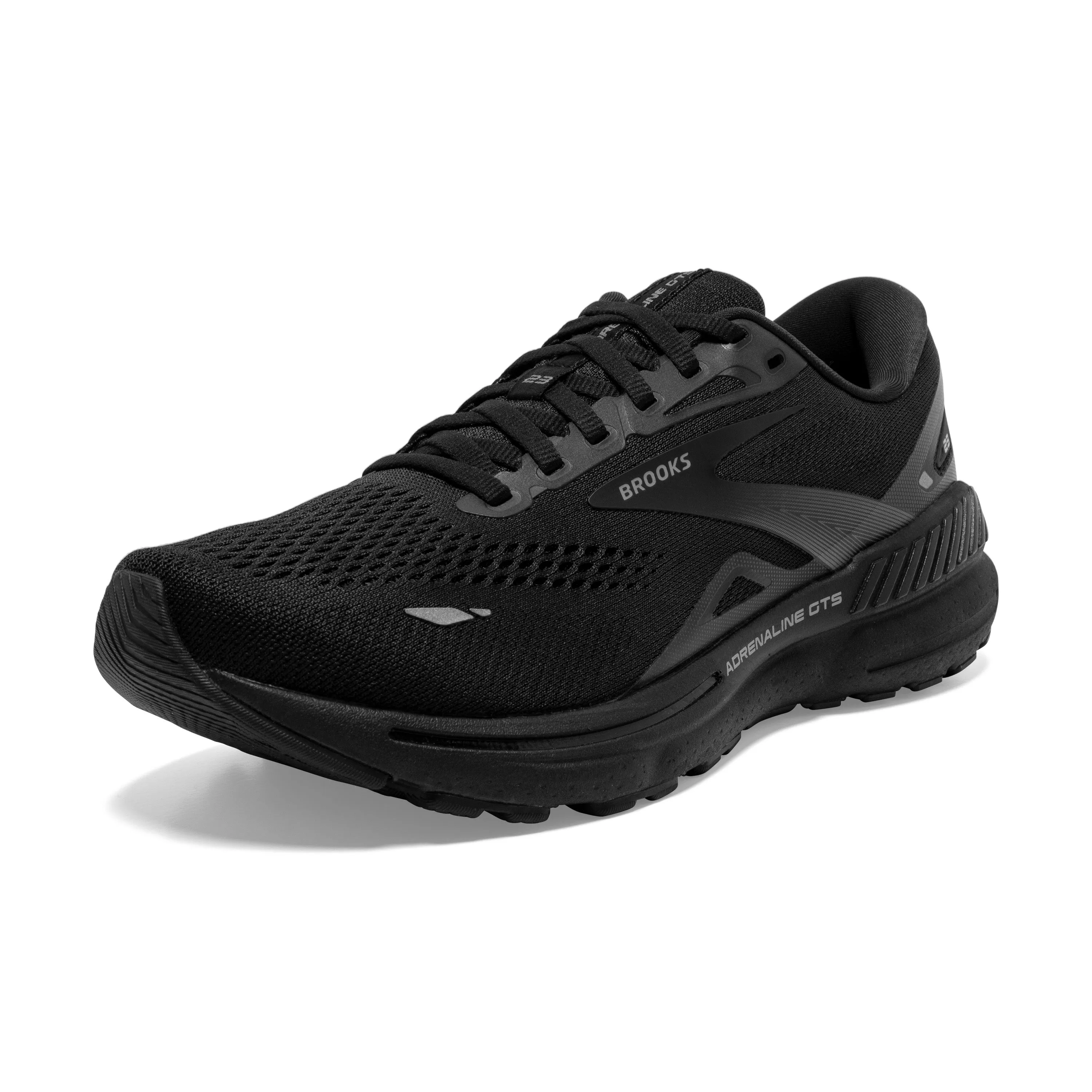 Men's Brooks Adrenaline GTS 23 1103914E020 Color: Black/ Black/ Ebony (EXTRA WIDE WIDTH)