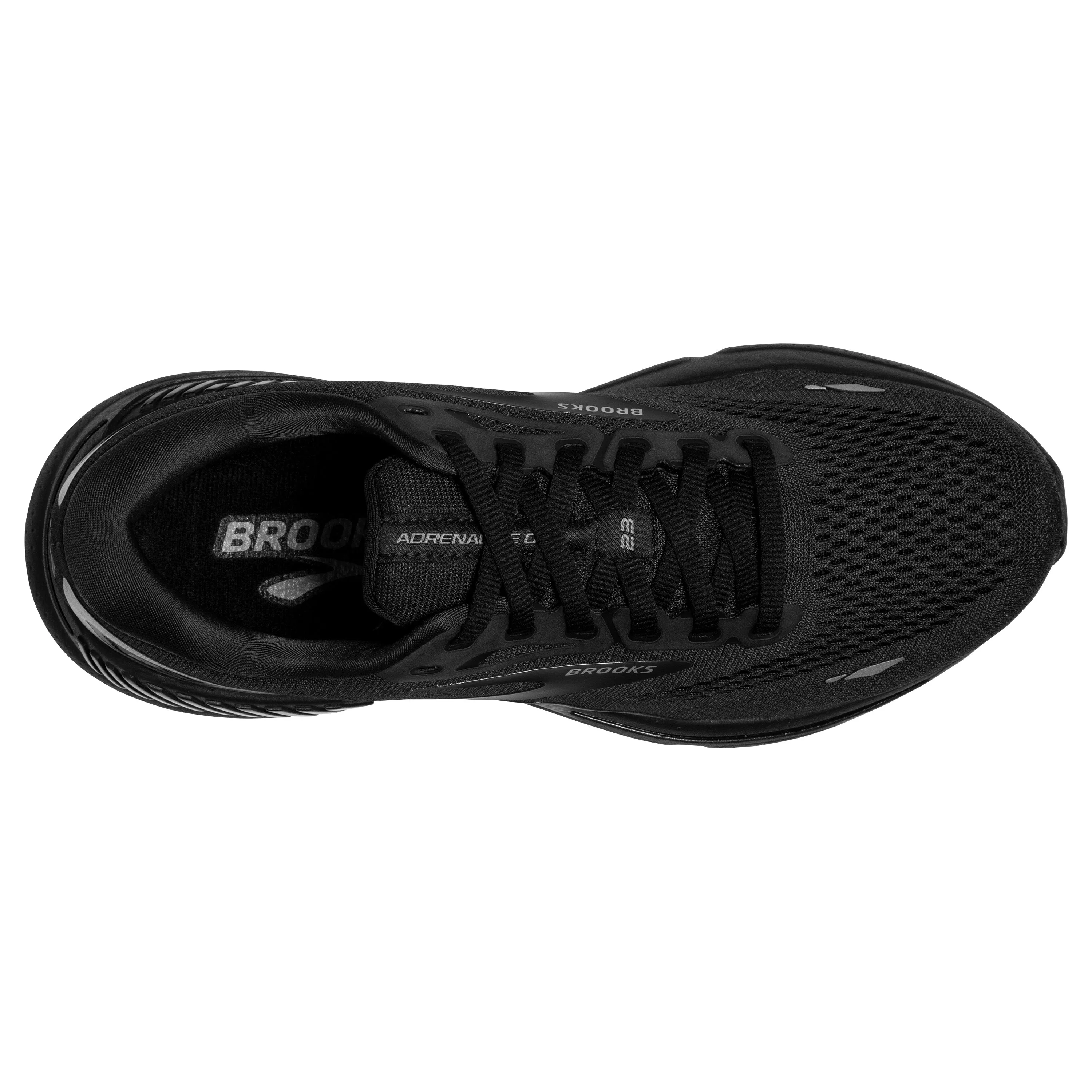 Men's Brooks Adrenaline GTS 23 1103914E020 Color: Black/ Black/ Ebony (EXTRA WIDE WIDTH)