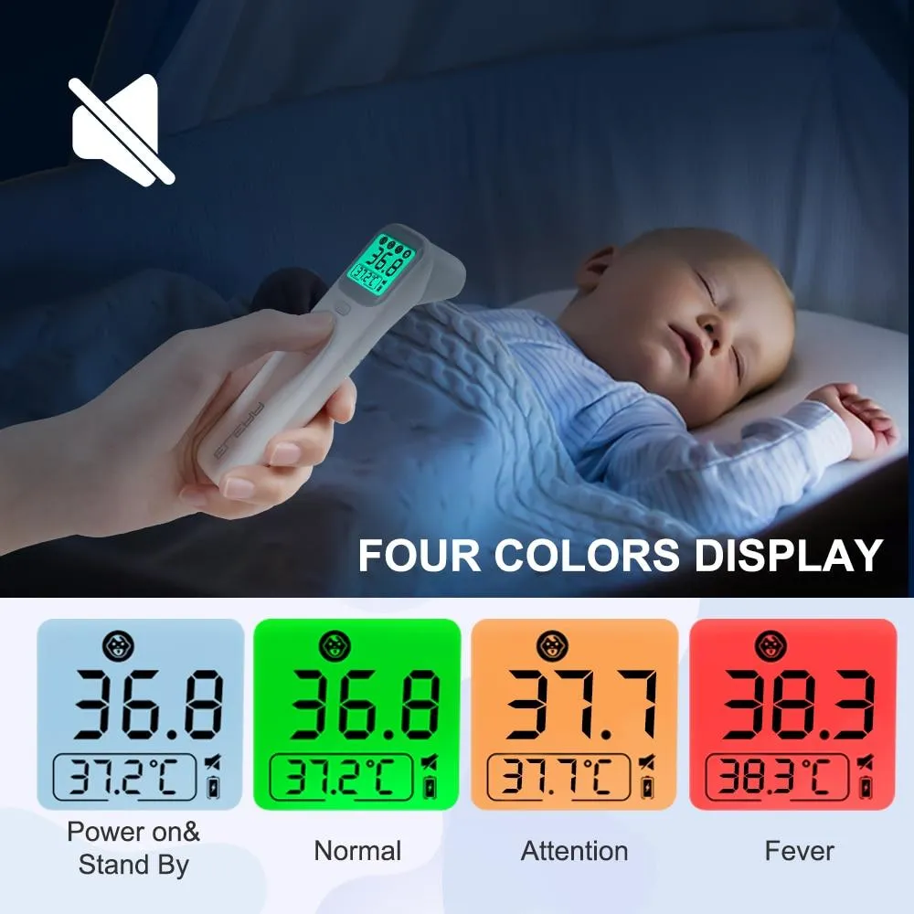 Multifunction Adult/Baby LCD Digital Non-Contact Forehead Thermometer