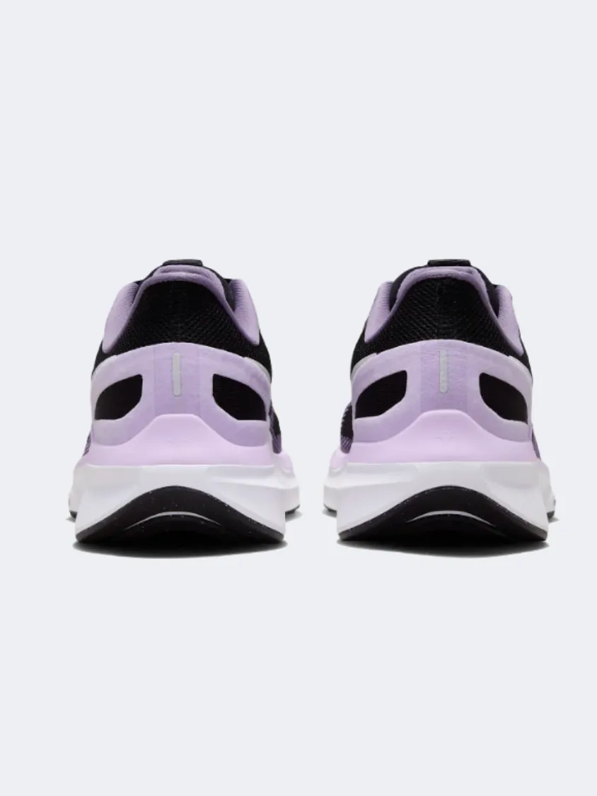 Nike Air Structure 25 Women Running Shoes Black/Lilac/White