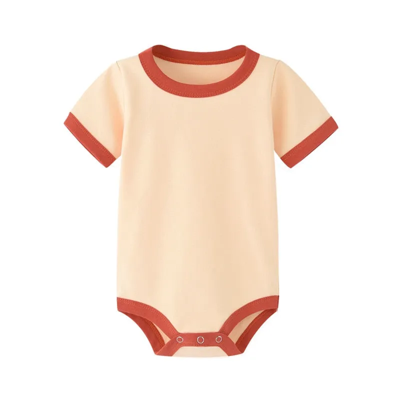 Organic Cotton Summer Boy Rompers