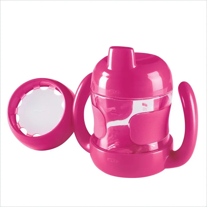 OXO Tot Sippy Cup Set with Handles in Pink