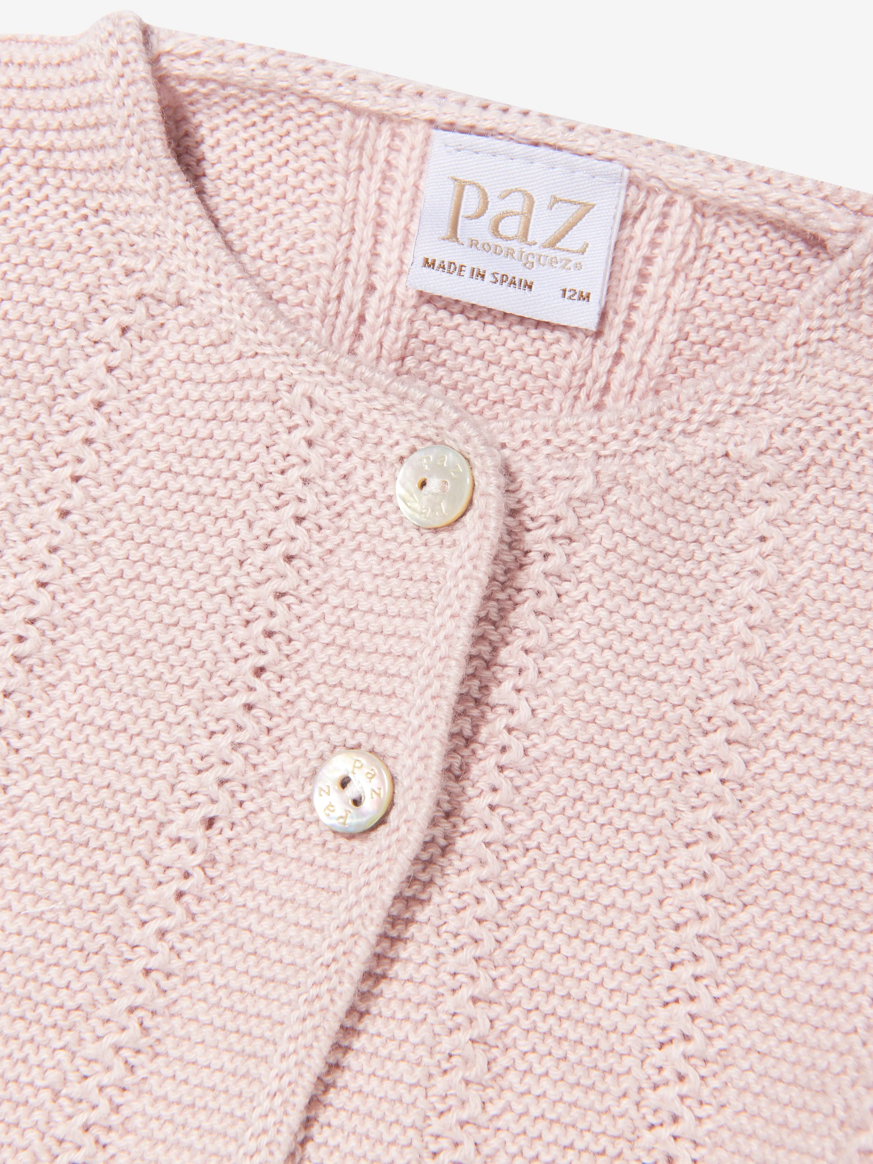 Paz Rodriguez Baby Girls Knitted Cardigan