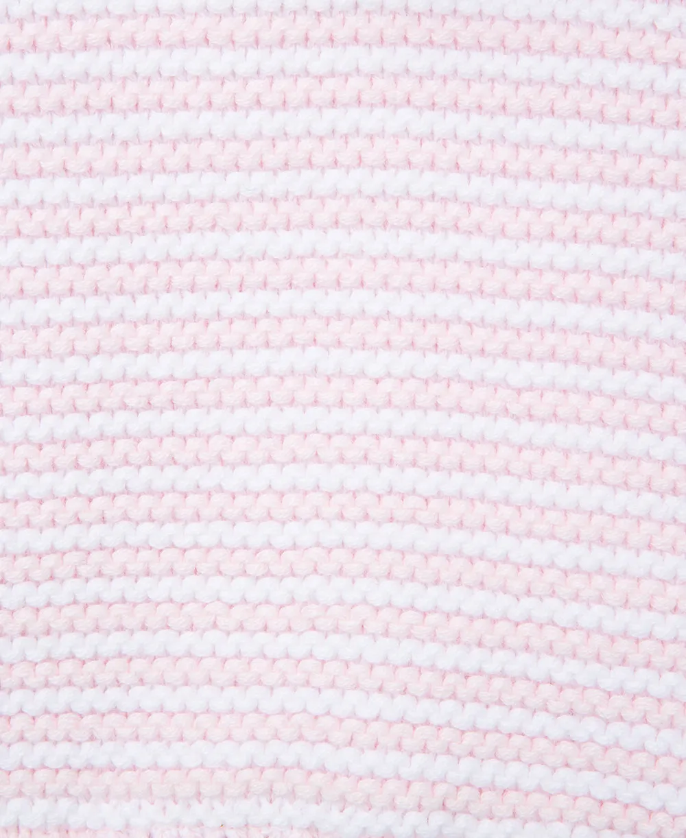 Pink Textured Hoodie