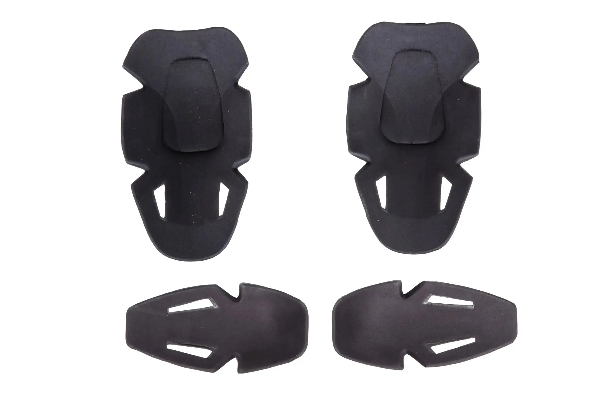 Set of elbow and knee pads for G4 Wosport uniforms Black