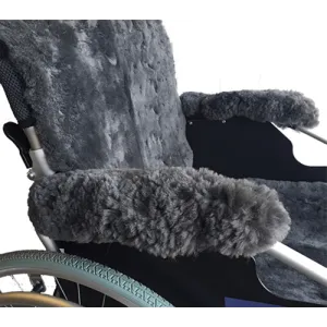 Sheepskin Wheelchair Armrest Covers