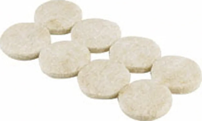 Shepherd Hardware 9927 Furniture Pad, Felt Cloth, Beige, 2 in L, 2 in W, Square :CD  4: QUANTITY: 1