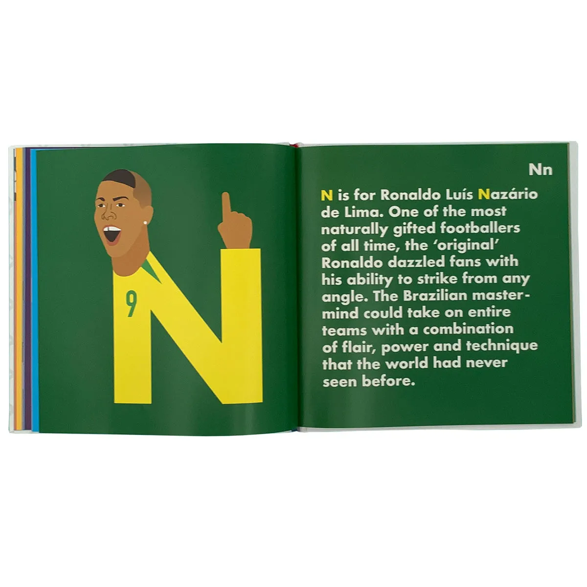 Soccer Legends Alphabet Book Men's Edition