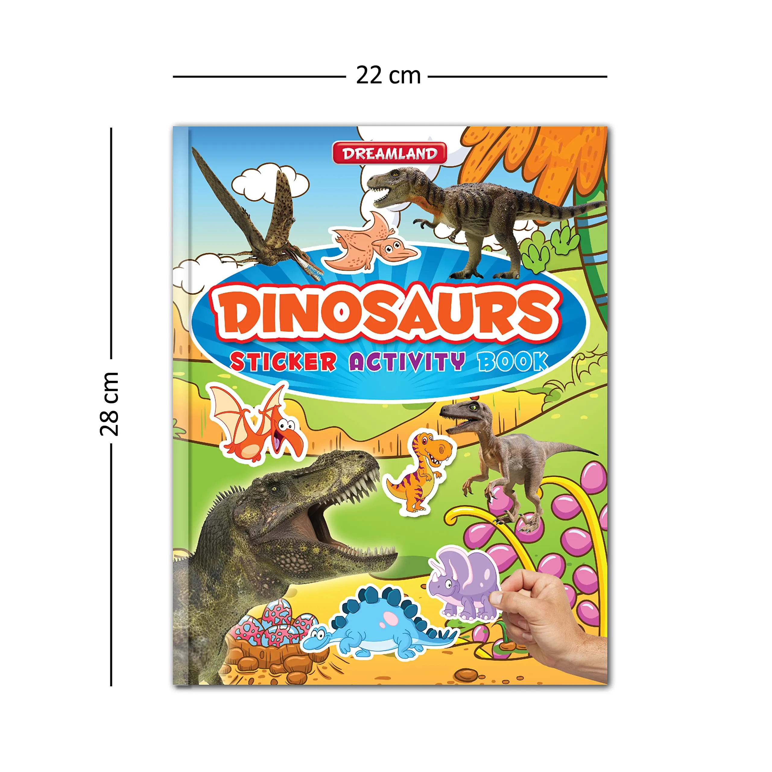 Sticker Activity Books for Children Age 3-6 years (Pack of 5)