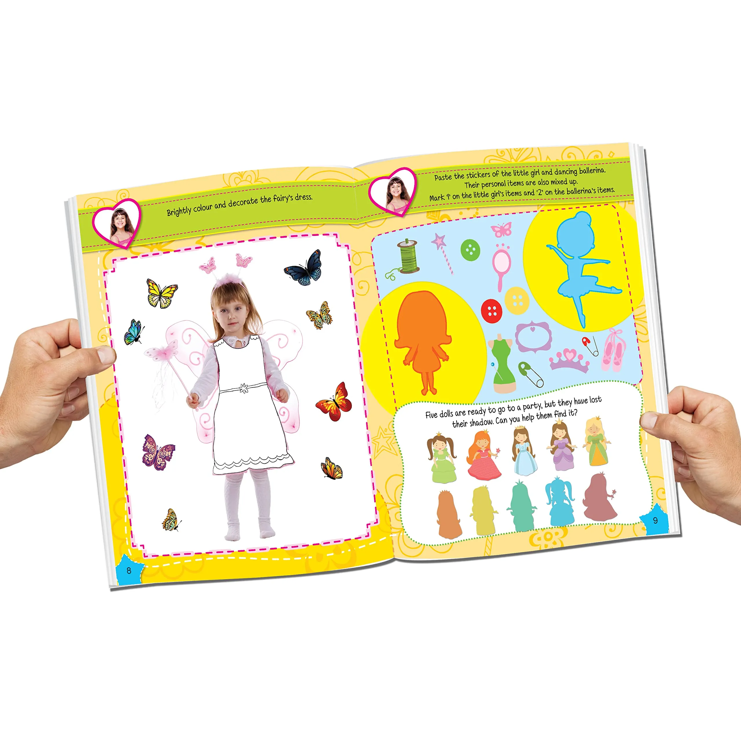 Sticker Activity Books for Children Age 3-6 years (Pack of 5)