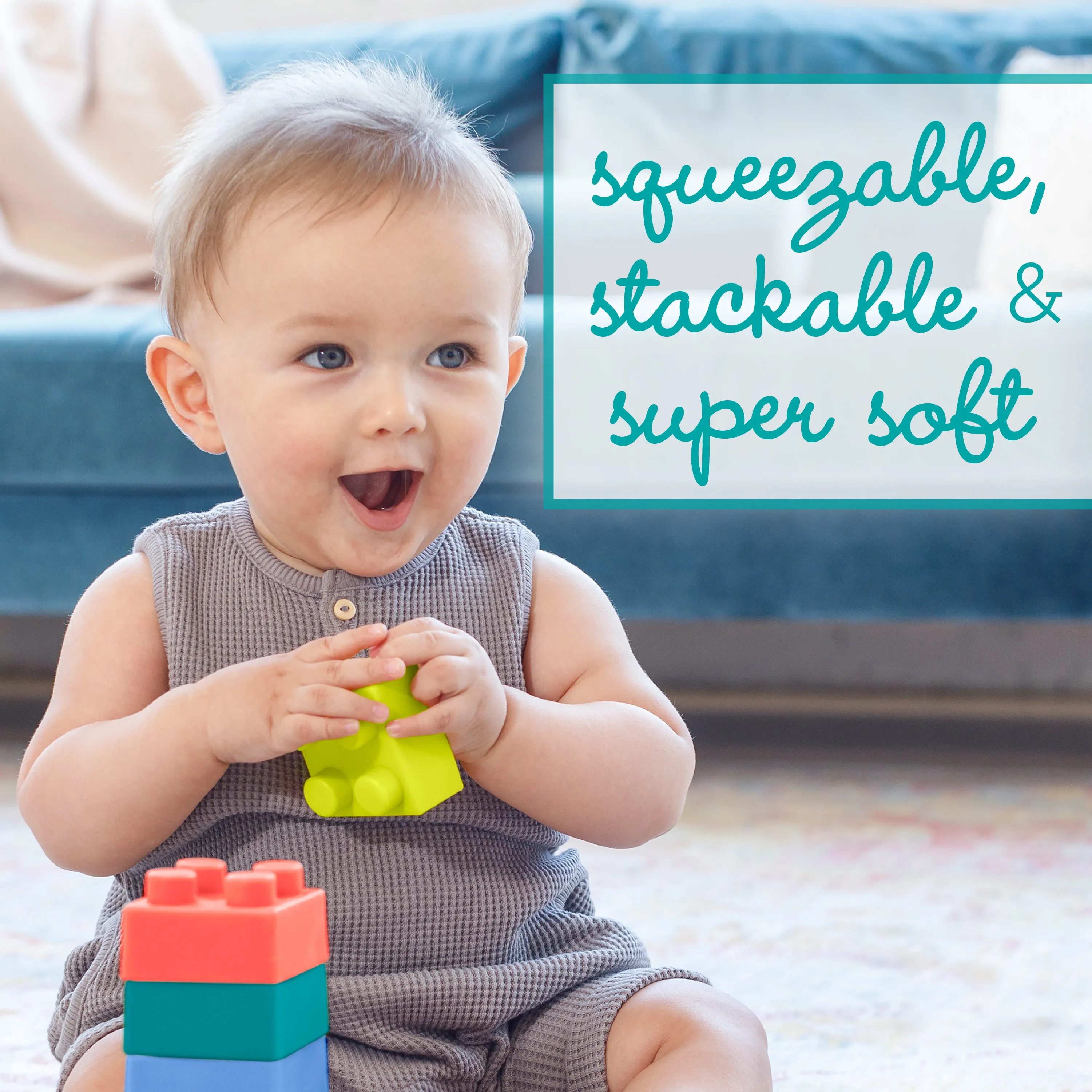 Super Soft 1st Building Blocks™ - 12 piece set