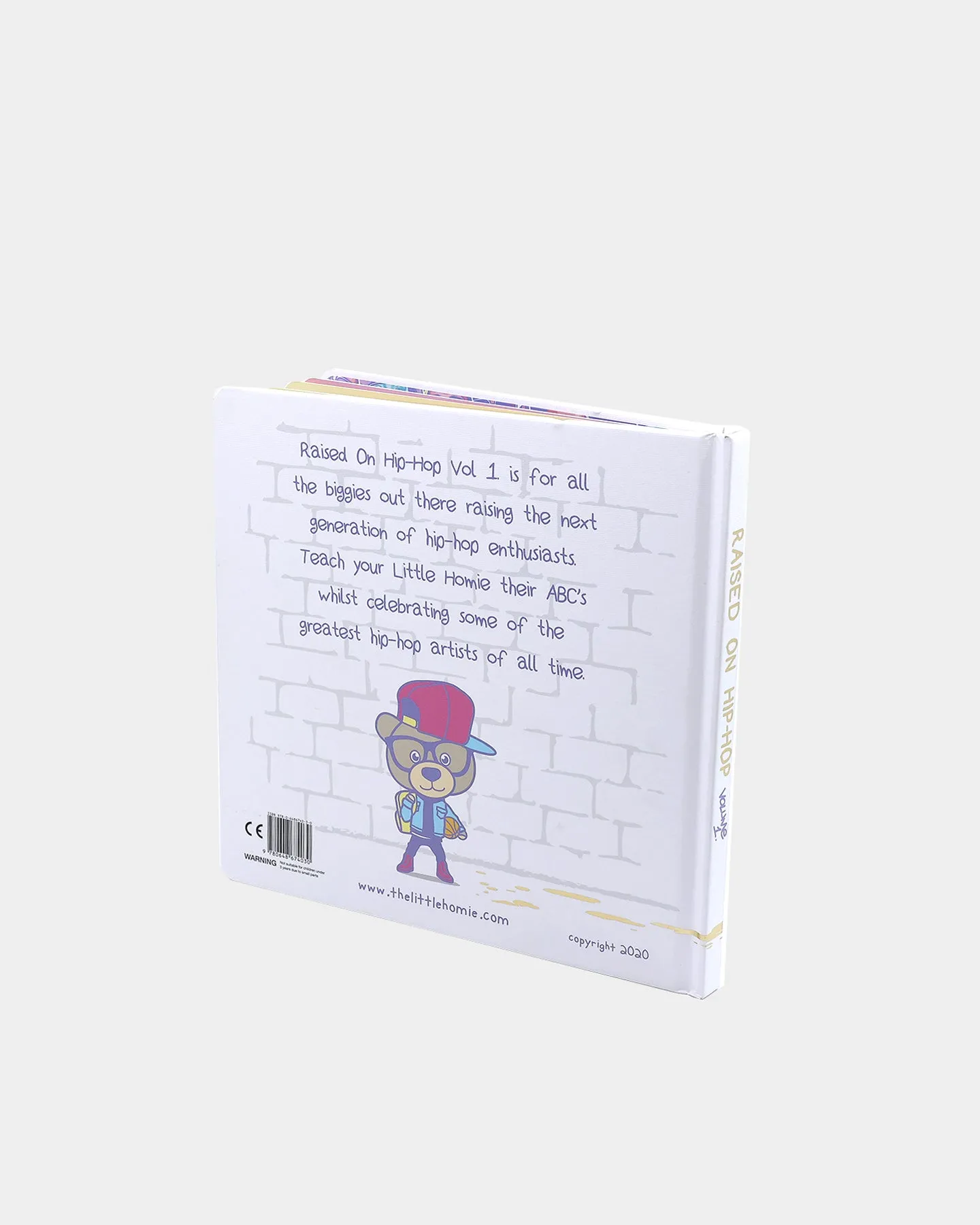 The Little Homie Kid's Raised on Hip-Hop Vol. 1 White