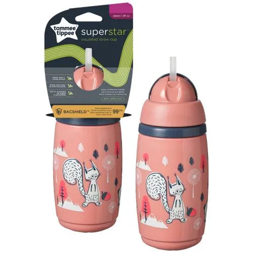 Tommee Tippee Bottle Insulated Straw 266ml