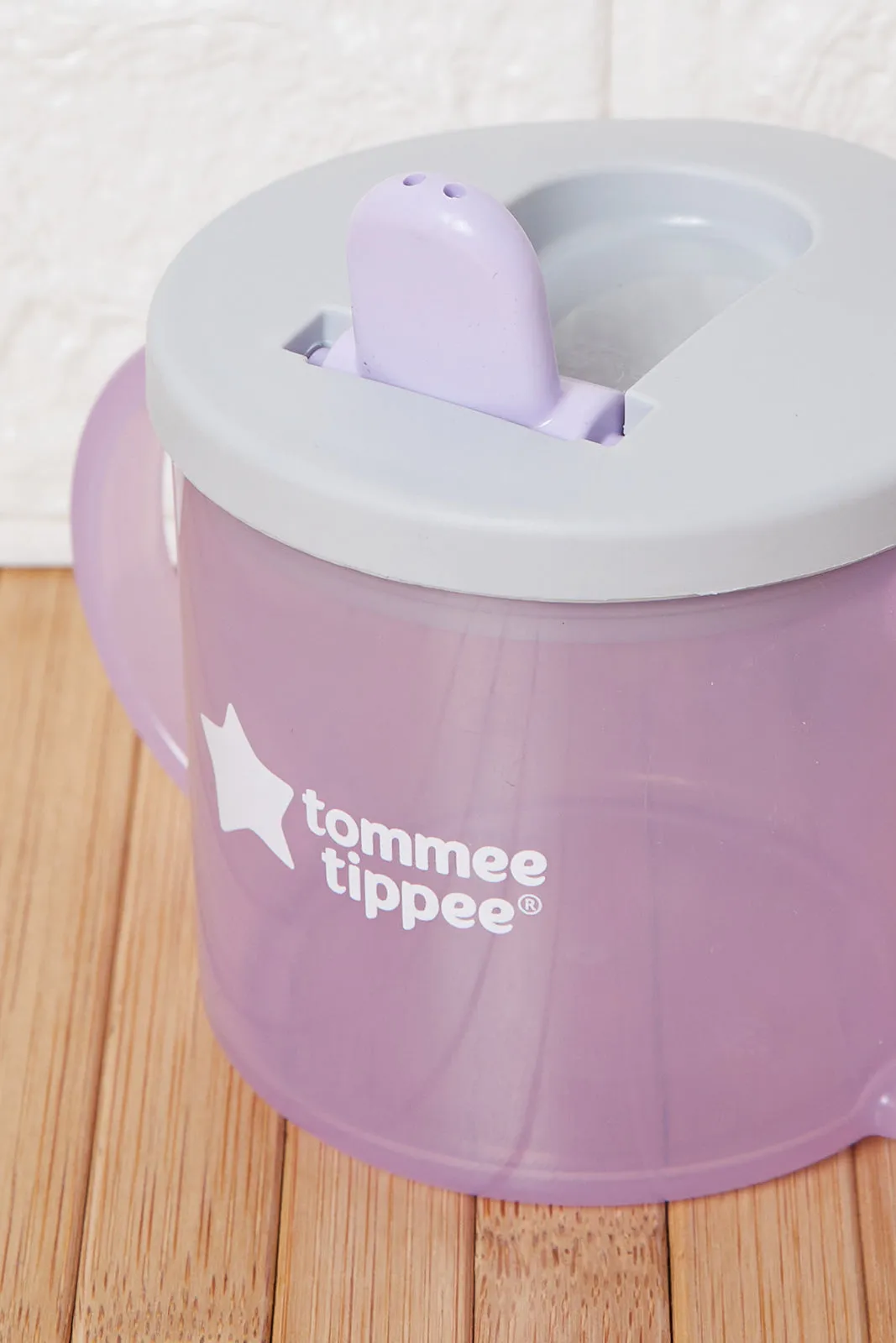 Tommee Tippee Purple And Grey Essentials First Cup