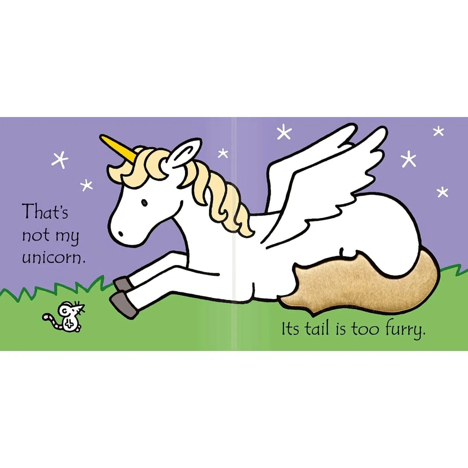 Usborne That's Not My Unicorn Board Book Yellow