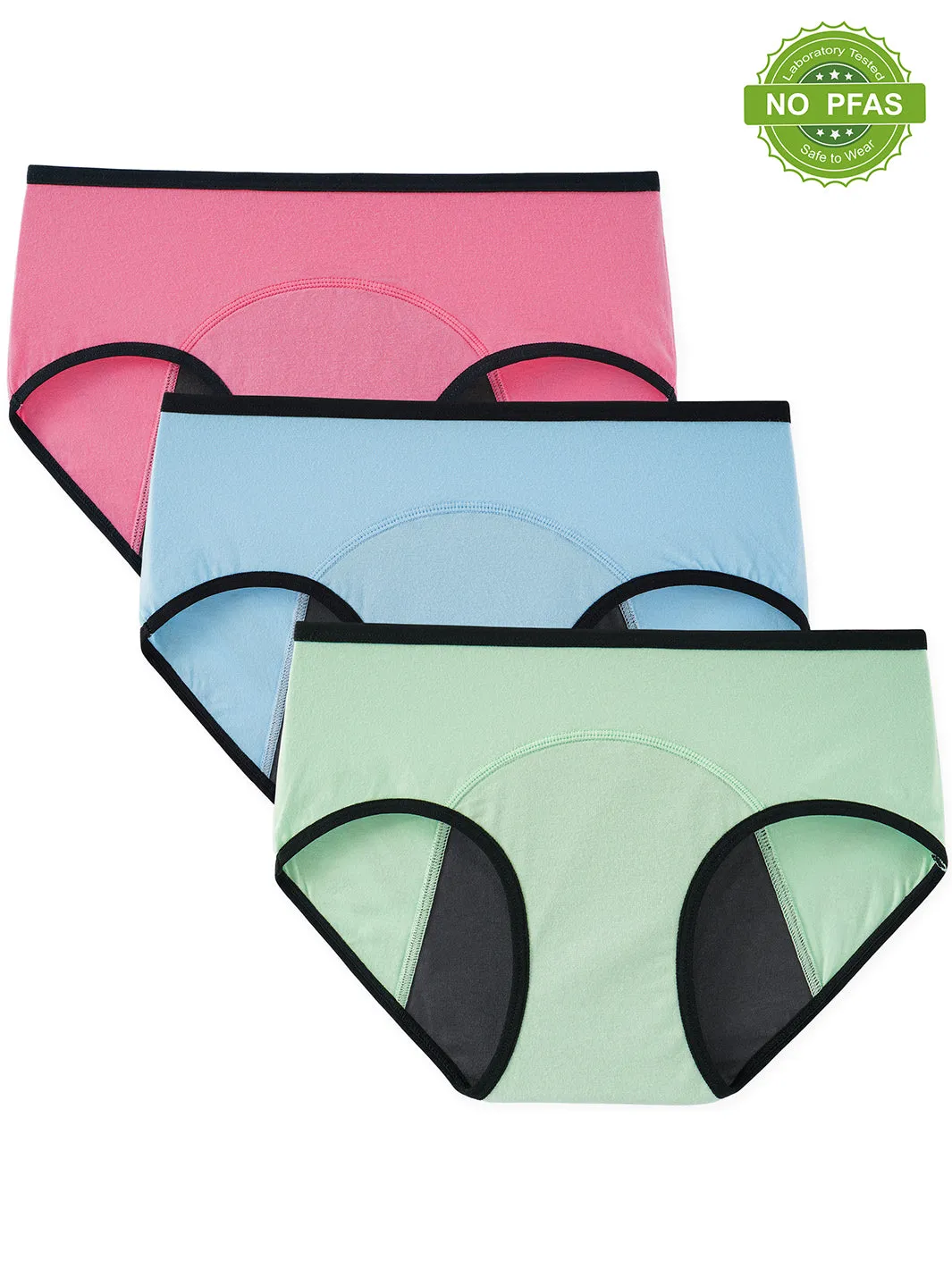 Women's Leak-Proof Period Panties Mid-Waist